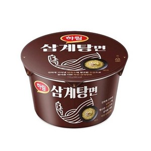 하림 삼계탕면 컵 107g, 3개