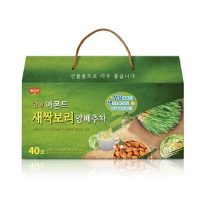 광야 아몬드 새싹보리 양배추차, 25g, 40개입, 1개