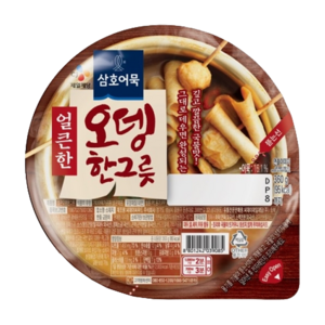 CJ삼호어묵 오뎅한그릇(얼큰한맛), 360g, 10개