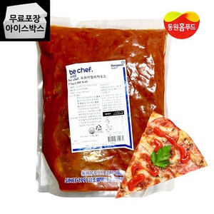 [제이케이푸드] 동원홈푸드 프리미엄 피자소스 3kg 비셰프, 동원 프리미엄피자소스 3kg, 1개