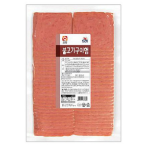 판매자 햇살누리 상품 불고기구이햄 10kg (1kg x 10봉), 1kg, 10개