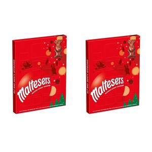 몰티져스 2024 초콜릿 어드벤트 캘린더 린디어 초콜릿 Malteses Reindee Chocolate Ad/Cal 108G, 2개