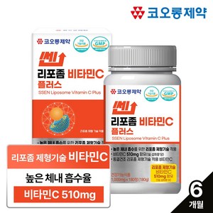 코오롱제약 쎈 리포좀 비타민C 플러스(6개월분), 1개, 180정