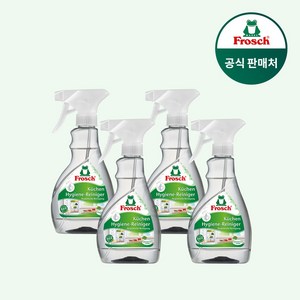 [매일 배송] 프로쉬 독일 냉장고 키친 클리너 300ml 단품 청소 세제, 4개