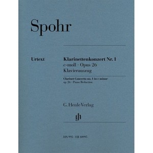 슈포어 클라리넷 협주곡 No 1 in c mino Op 26 (HN 995), 슈포어 저, 마스트미디어