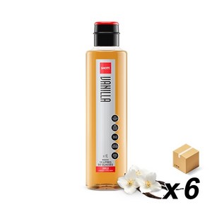 샷 시럽 바닐라 1000ml 6개 (BOX), 1L