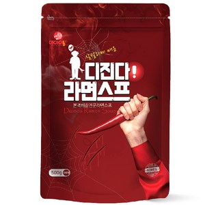 아이엠소스 디진다라면스프 매운, 디진다라면스프-500g, 500g, 1개