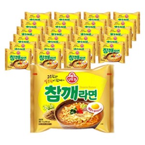 오뚜기 참깨라면 115g, 4개