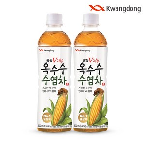 광동 V라인 옥수수 수염차, 500ml, 12개