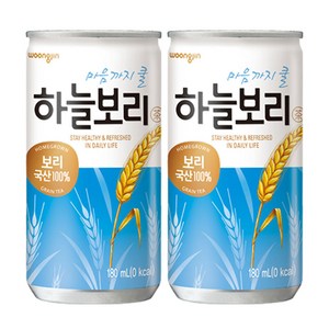 웅진 하늘보리, 180ml, 90개