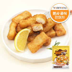 가시제거연구소 피쉬너겟 대구 순살 피쉬 앤 칩스, 1개, 500g