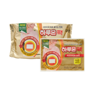 [국내생산] 하루온 붙이는 핫팩 50g, 100개