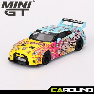 미니지티(742) 1:64 닛산 LB 실루엣웍스 GT 35GT-RR Ver.1 LBWK KUMA, 1개