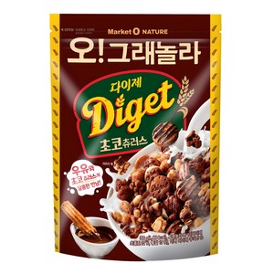 마켓오네이처 오그래놀라 다이제 초코츄러스 시리얼, 300g, 1개