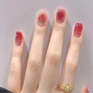 떨샵 자석 마블 네일팁 파츠 셀프네일 붙이는 간편 인조손톱, 1개, NAIL-N631