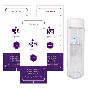 링티 플러스22 10포x3박스 (+원형보틀증정), 11.8g, 30개