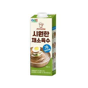 정식품 시원한 채소육수, 950ml, 6개