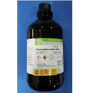 오피스안 (ko) Ethylene glycol monobutyl ethe acetate 99%에틸렌글리콜모노부틸에테르아세테이트 2-부톡시에틸아세테이트 DAE-EP(500ml) 시약