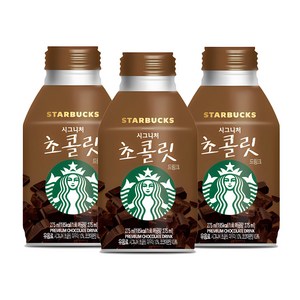 스타벅스 시그니쳐초콜릿275ml, 275ml, 6개