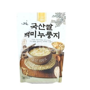 일일곡식 국산쌀 백미누룽지, 3개, 1kg