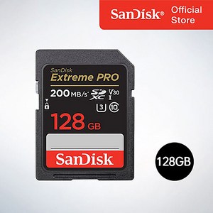 샌디스크코리아 공식인증정품 SD메모리카드 SDXC Extreme Pro 익스트림 프로 UHS-I SDXXD, 128GB