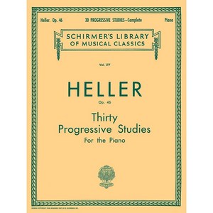 Helle 30 Pogessive Studies Op. 46 (Complete) 헬러 30개의 피아노 연습곡 (전곡) [50253260]