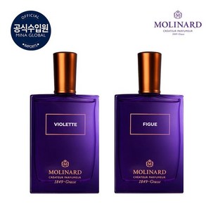 (일)몰리나르 향수 2종 (바이올렛EDP 75ml+ 피그EDP 75ml), 75ml, 1개