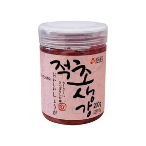 푸드올마켓_ 주비푸드 적초생강 200g-Pet /냉장, 1개, 200g