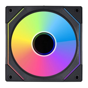 리안리 UNI FAN SL-INF 120 RGB 리버스 BLACK (1PACK), 1개