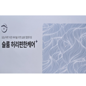 [슬룸 정품] 슬룸 허리편한케어 공기압 에어리프트 EMS 온열 허리 마사지기, 1개