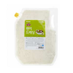 코리원/쉐프원 랜치 드레싱 소스 2kg/업소/대용량, 2kg, 1개