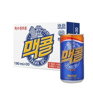 일화 맥콜 캔, 190ml, 60개