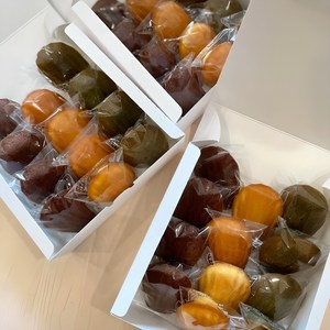 [쿠키굽는 발레리나] 결혼답례품 축하 감사선물 강력추천 수제 마들렌 12개입 웨딩 수제쿠키 조문 조의 시보해제 승진 발령 퇴사 간식, 240g, 1박스