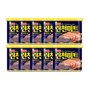 롯데햄 런천미트, 340g, 10개