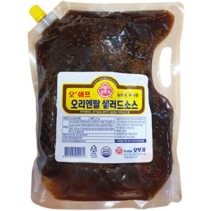 오뚜기 오쉐프 오리엔탈셀러드소스 2kg, 3개