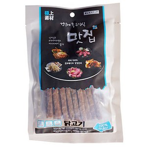 극상소재 애견 애묘겸용 건강에 좋은간식 맛집, 닭고기맛, 100g, 8개