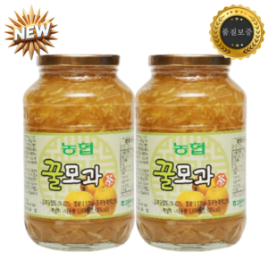 고흥특산 농협 100% 국산 벌꿀 모과차, 1kg, 1세트, 2개입, 1kg