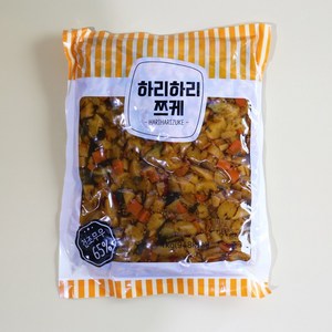 일식 단무지 야채절임 하리하리쯔케 1kg - 대용량 업소용 절임반찬 이자카야 반찬, 1개