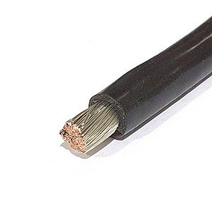 케이블 실리콘케이블 실리콘 전선 고온 200C 순동선, 2AWG(블랙), 1개