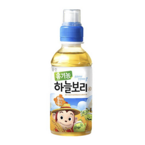 웅진 유기농 하늘보리차, 보리차, 200ml, 48개