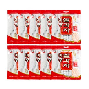 미왕 쌀과자 갓구운 맛, 250g, 10개