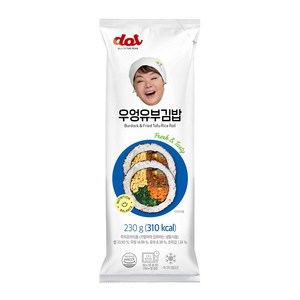 [도트] 수미네 우엉유부 김밥 230g, 1개