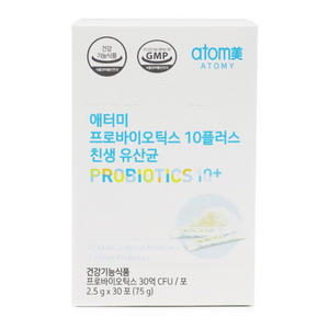 애터미 프로바이오틱스 10플러스 친생유산균, 2.5g, 120개