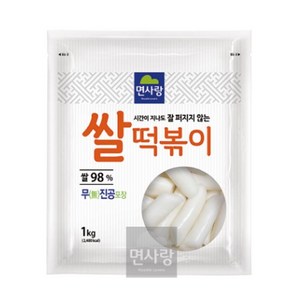 면사랑 쌀 떡볶이떡, 1kg, 1개