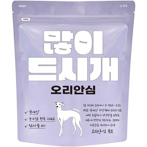 오리안심 많이드시개 대용량 국내산 애견 수제간식 300g 강아지간식, 1개