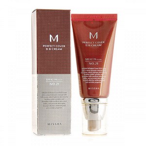 미샤 M 퍼펙트 커버 비비크림, 21.화사한베이지, 50ml, 1개