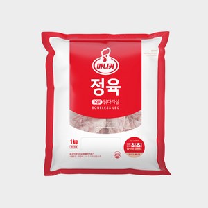 마니커 IQF 정육(닭다리살) [냉동 1kg] 국내산, 1kg, 1개