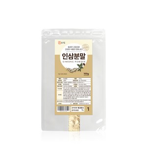 윤고집 국내산 인삼분말, 100g, 1개