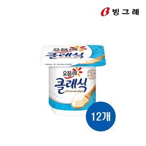 빙그레 요플레 클래식, 12개, 85g