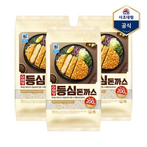 사조대림 수제형등심돈까스 2 000g X 3개, 2kg